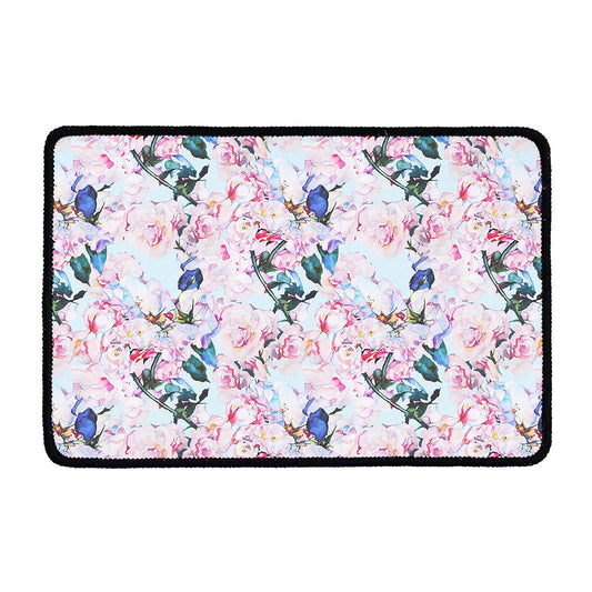 Blossom Floral Flower Pattern Print Kitchen Mat