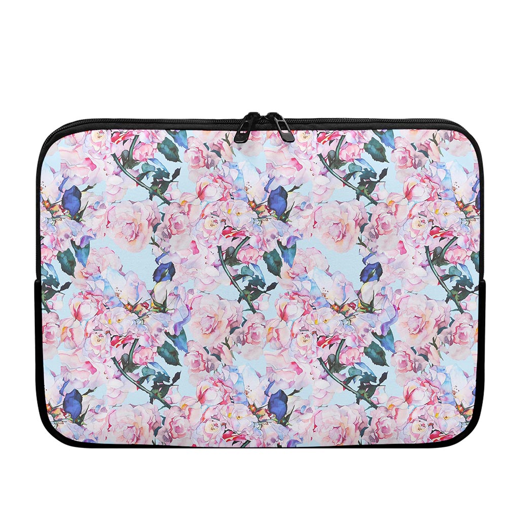 Blossom Floral Flower Pattern Print Laptop Sleeve