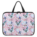 Blossom Floral Flower Pattern Print Laptop Sleeve With Handle