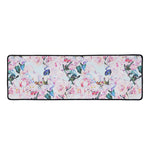 Blossom Floral Flower Pattern Print Long Kitchen Mat