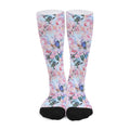 Blossom Floral Flower Pattern Print Long Socks
