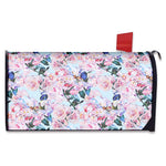 Blossom Floral Flower Pattern Print Mailbox Cover