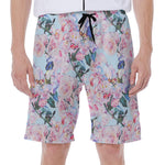 Blossom Floral Flower Pattern Print Men's Beach Shorts