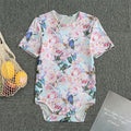 Blossom Floral Flower Pattern Print Men's Bodysuit
