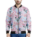 Blossom Floral Flower Pattern Print Men's Bomber Jacket