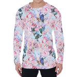 Blossom Floral Flower Pattern Print Men's Long Sleeve T-Shirt