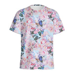Blossom Floral Flower Pattern Print Men's Sports T-Shirt