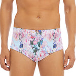 Blossom Floral Flower Pattern Print Men's Triangle Swim Briefs