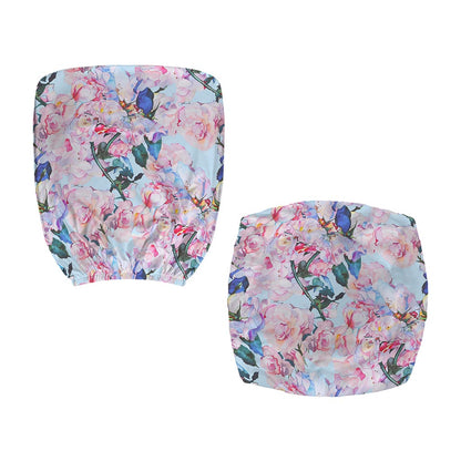 Blossom Floral Flower Pattern Print Office Chair Cover
