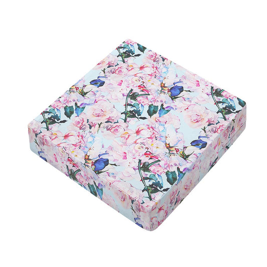 Blossom Floral Flower Pattern Print Outdoor Seat Cushion Cover