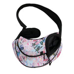 Blossom Floral Flower Pattern Print Pet Sling Carrier
