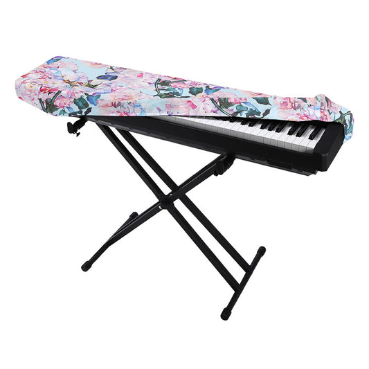 Blossom Floral Flower Pattern Print Piano Keyboard Cover