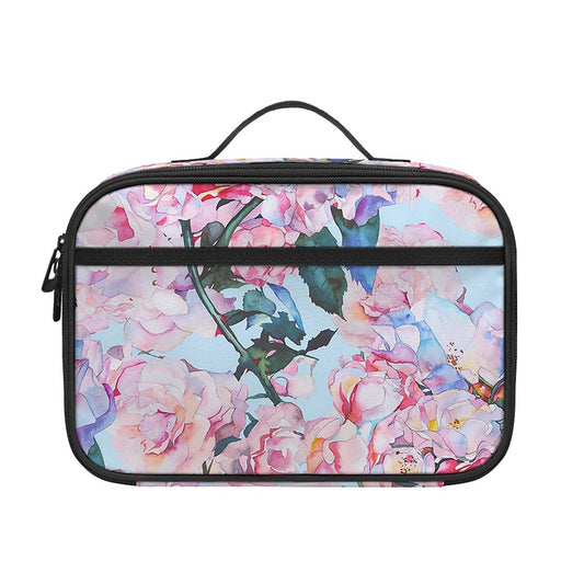 Blossom Floral Flower Pattern Print Portable Lunch Bag