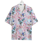 Blossom Floral Flower Pattern Print Rayon Hawaiian Shirt