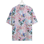 Blossom Floral Flower Pattern Print Rayon Hawaiian Shirt