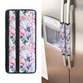 Blossom Floral Flower Pattern Print Refrigerator Handle Covers