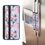 Blossom Floral Flower Pattern Print Refrigerator Handle Covers