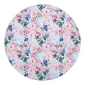 Blossom Floral Flower Pattern Print Round Blanket