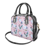 Blossom Floral Flower Pattern Print Shoulder Handbag