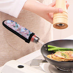 Blossom Floral Flower Pattern Print Skillet Handle Cover