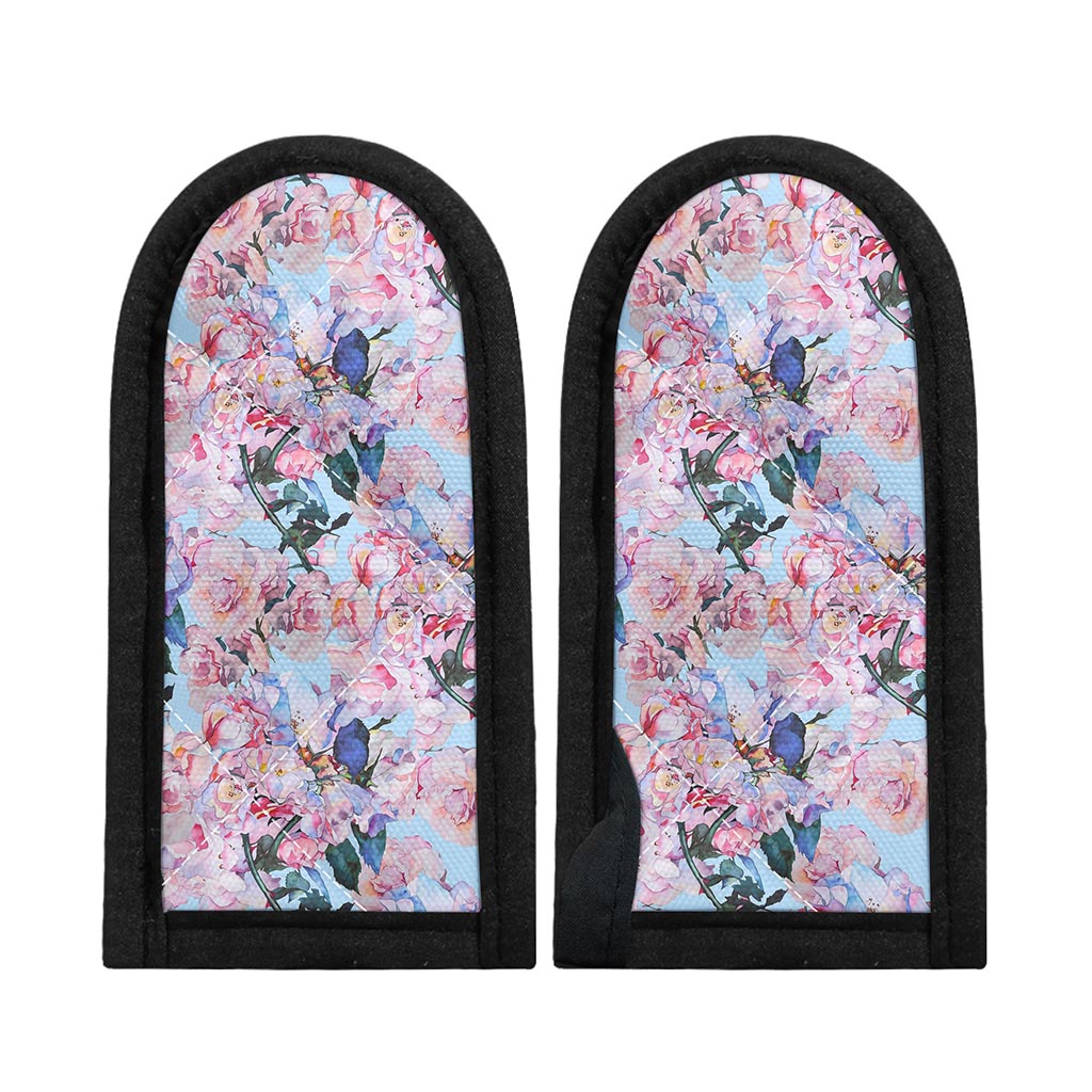Blossom Floral Flower Pattern Print Skillet Handle Cover