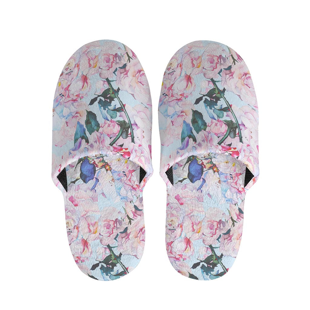 Blossom Floral Flower Pattern Print Slippers