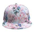 Blossom Floral Flower Pattern Print Snapback Cap