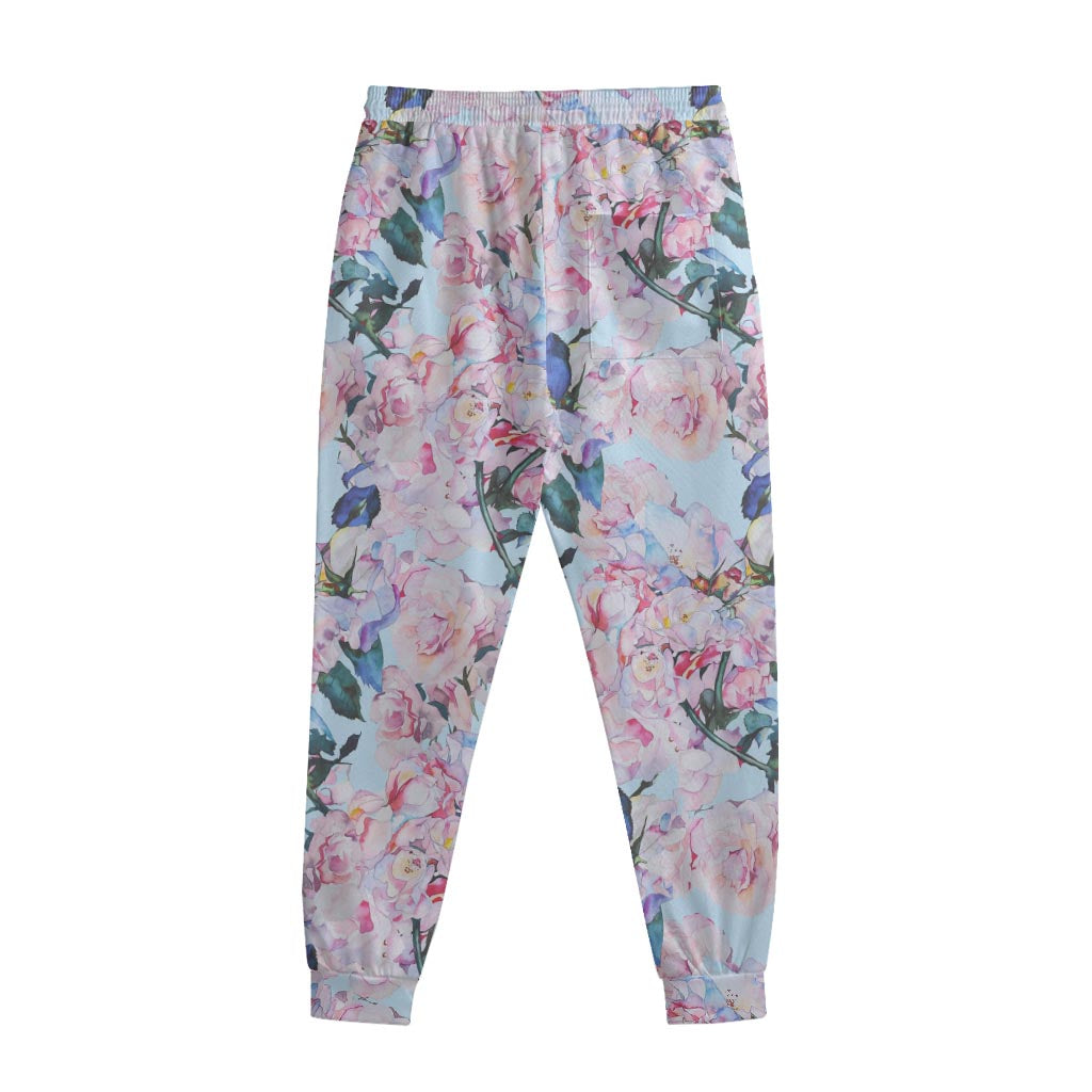 Blossom Floral Flower Pattern Print Sweatpants