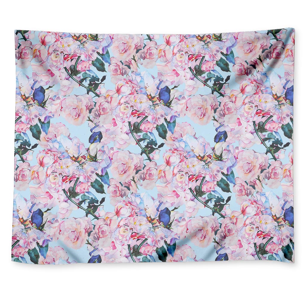 Blossom Floral Flower Pattern Print Tapestry