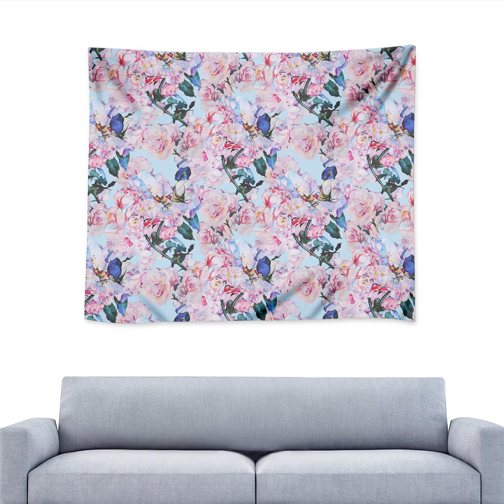 Blossom Floral Flower Pattern Print Tapestry