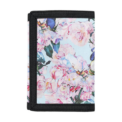 Blossom Floral Flower Pattern Print Trifold Wallet