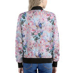 Blossom Floral Flower Pattern Print Women's Bomber Jacket