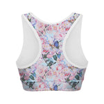 Blossom Floral Flower Pattern Print Women's Sports Bra