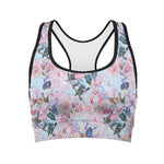 Blossom Floral Flower Pattern Print Women's Sports Bra