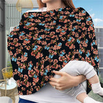 Blossom Flower Butterfly Print Baby Seat Cover