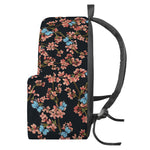 Blossom Flower Butterfly Print Backpack