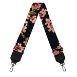 Blossom Flower Butterfly Print Bag Strap