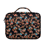 Blossom Flower Butterfly Print Briefcase Bible Bag