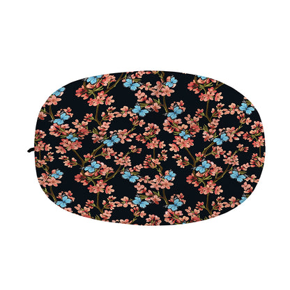 Blossom Flower Butterfly Print Car Side Mirror Covers