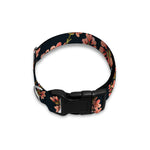 Blossom Flower Butterfly Print Dog Collar