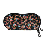 Blossom Flower Butterfly Print Glasses Case