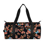 Blossom Flower Butterfly Print Gym Bag