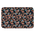 Blossom Flower Butterfly Print Indoor Door Mat