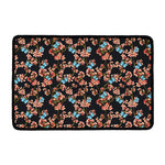 Blossom Flower Butterfly Print Kitchen Mat