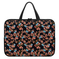 Blossom Flower Butterfly Print Laptop Sleeve With Handle