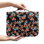 Blossom Flower Butterfly Print Leather Bible Cover