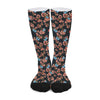 Blossom Flower Butterfly Print Long Socks