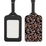 Blossom Flower Butterfly Print Luggage Tag