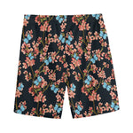 Blossom Flower Butterfly Print Men's Sports Shorts