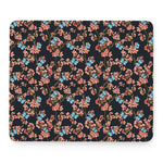 Blossom Flower Butterfly Print Mouse Pad